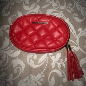 Red Aldo belt bag